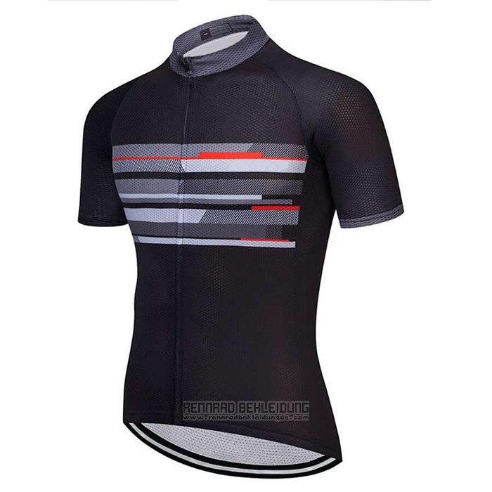 2021 Fahrradbekleidung Factory Stock Shwarz Trikot Kurzarm und Tragerhose